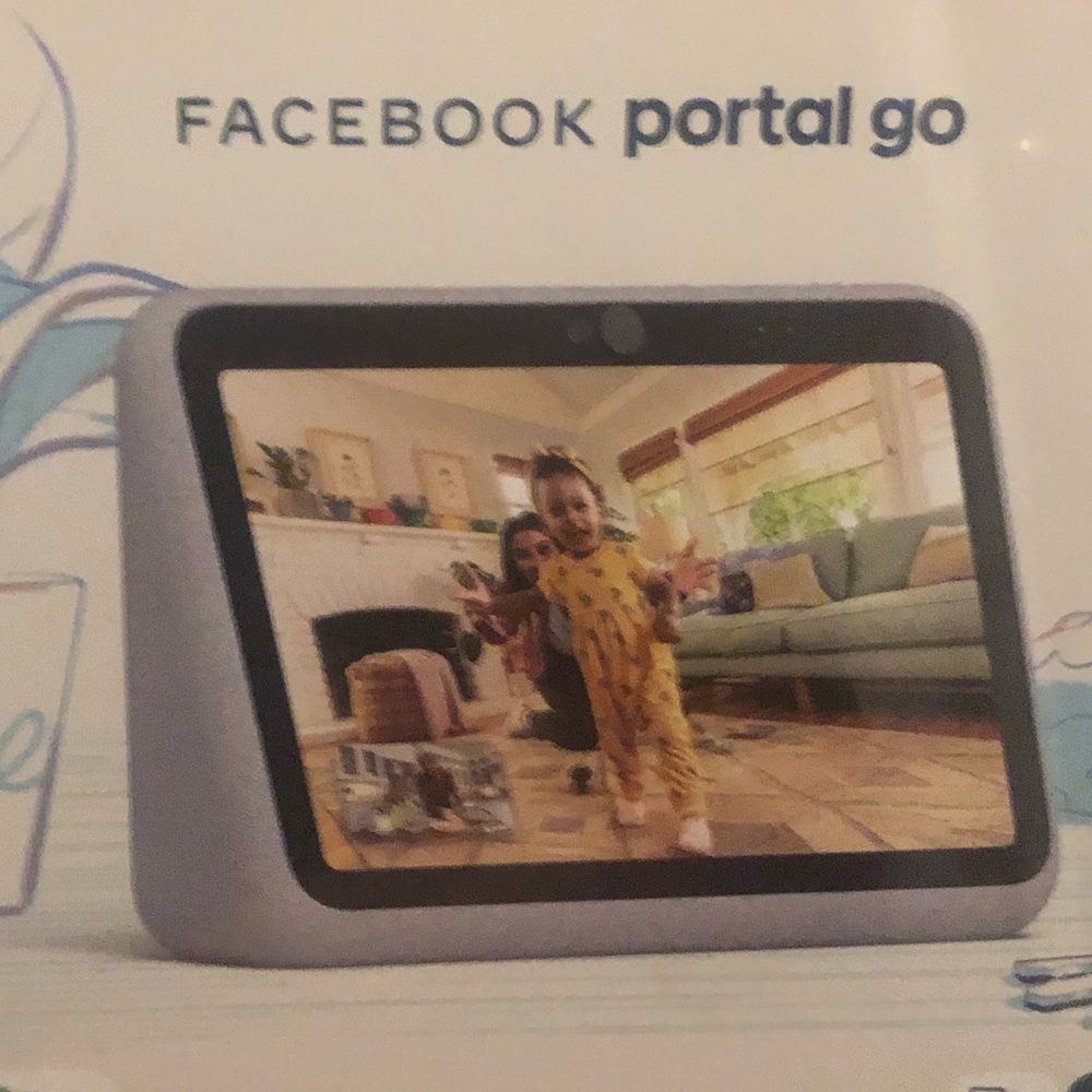 Brand New in Plastic Facebook Portal Go- 10” Display
